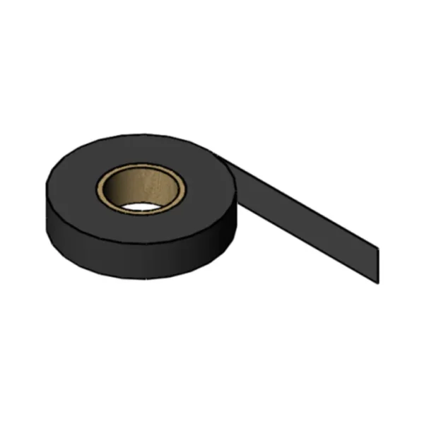Electrical PVC Tape, 3/4 in x 66 ft, Black